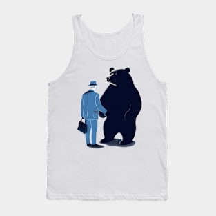 Manbear handshake Tank Top